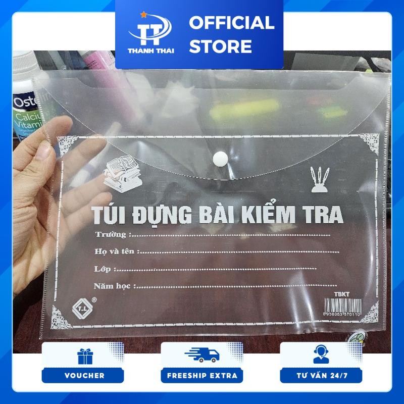 Túi đựng bài kiểm tra[COMBO 10]