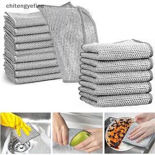 Chitengyefine Dây Đa Năng Khăn Ăn Dây Kim Loại Khăn Trà Khăn Lau Khăn Lau Làm Sạch Dây Ướt Và Khô Khăn Ăn Dây Chống Trầy Xước Trà vn