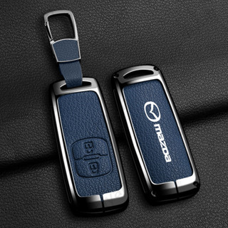  Hợp Kim Kẽm Da Dê Da Thật Da Chìa Khóa Ô Tô Bao Móc Khóa Nút Bảo Vệ Vỏ Cho Xe Mazda 2 3 5 6 Atenza Axela Demio CX-5 CX5 CX-3 CX7 CX-9 CX3 CX5 CX7 CX9 2015- 2019 