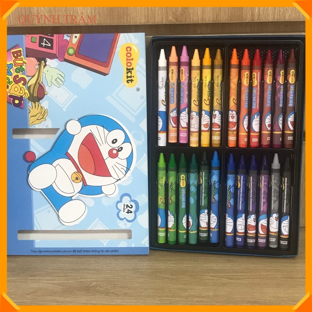 Bút Sáp Màu Doraemon Colokit [VPP LÊ HƯNG]