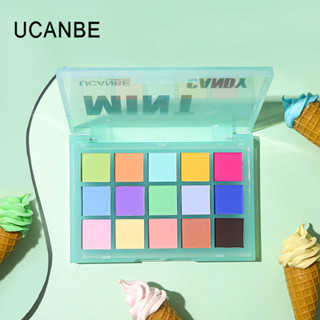 Bảng Phấn Mắt Ucanbe Macaron Màu Nhiều Màu Full Matte Trang Điểm Cầu Vồng Dopamine