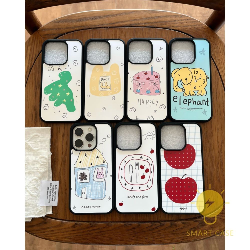 Case For iPhone 16 Pro Max Letters Simple Phone Case For iPhone 16 Pro Max 15 14 13  Aesthetic Ins N
