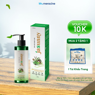 Dầu Gội JASUNNY Sạch Gàu Giảm Ngứa, Chiết Xuất 13 Thảo Dược Thiên Nhiên Giúp Dưỡng Tóc Và Phục Hồi Hư Tổn Chai 220ml