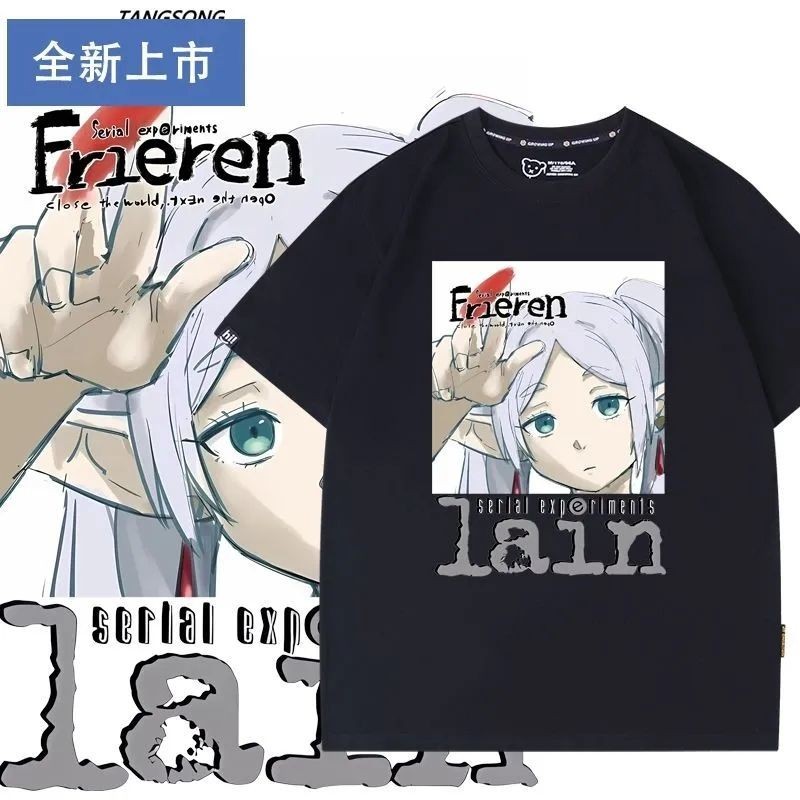 Áo thun cosplay Lain Iwakura từ anime Beyond the Journey's End - chất liệu cotton