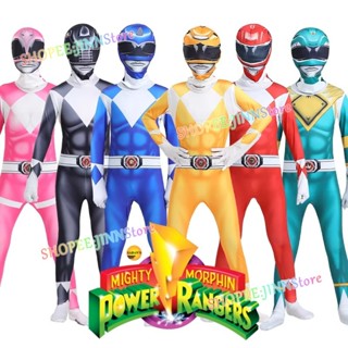 -JINN-POWER Samurai Sentai Shinkenger RANGERS Trang Phục Hóa Trang Người Lớn / Trẻ Em Siêu Anh Hùng POWER RANGERS Cosplay Áo liền quần
