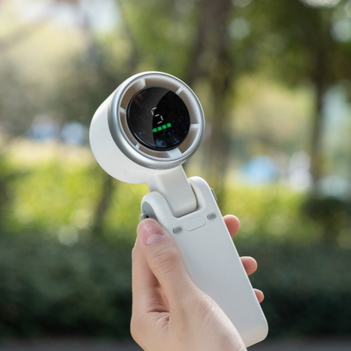 Quạt Cầm Tay Mini N607 Diveblues Quạt Turbo Jet Quạt Mini Quạt phản lực cầm tay 5 cấp độ gió mạnh