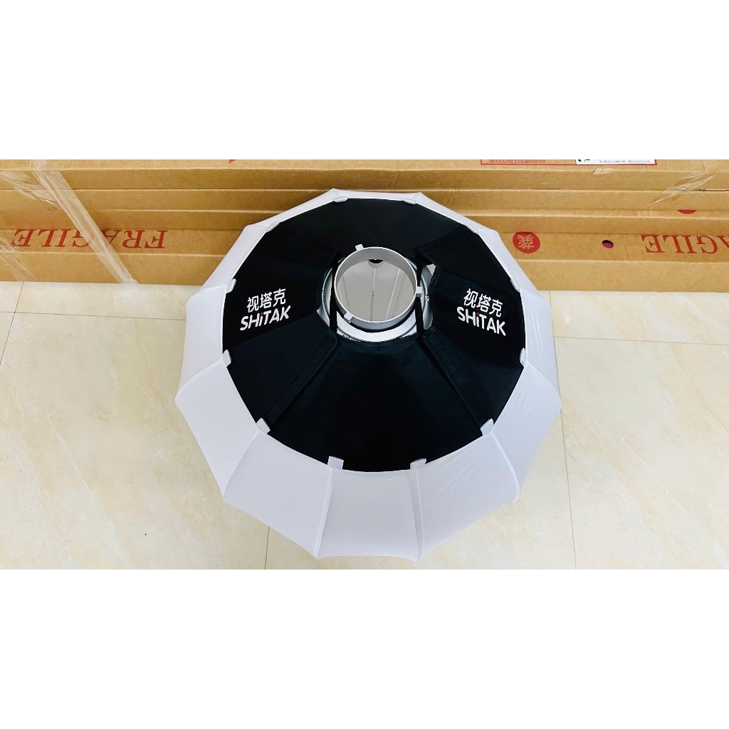 Softbox Cầu Godox 65cm 85cm ( chinabal godox ngàm bowen), Chất Khung Kim Loại Chắc Chắn | HPLightStu