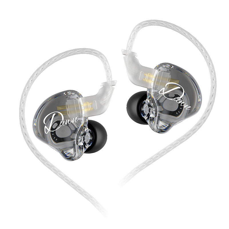 Tai nghe KZ Dawn Bass In Ear Monitor Tai nghe thể thao Khử tiếng ồn Tai nghe HIFI