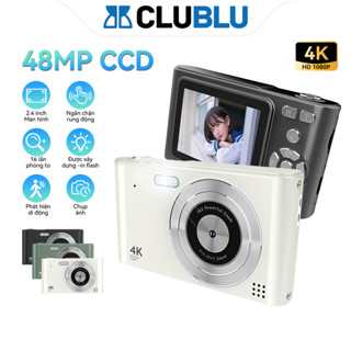 -CLUBLU- Máy Ảnh Kỹ Thuật Số H15CCD Digital Camera Mini 4K Cho Học Sinh Siêu Mỏng Nhỏ Gọn Chính Hãng