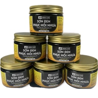  Sơn đen phục hồi nhựa nhám Jison - Bảo vệ và chăm sóc nhựa nhám hiệu quả 