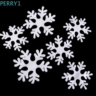Perry 6 Chiếc Bông Tuyết Bọt, Mặt Dây Cây Giáng Sinh Treo Lớn, Trang Trí Có Thể Tái Sử Dụng Trắng Giả Giáng Sinh Bông Tuyết Đồ Trang Trí Tiệc Mùa Đông