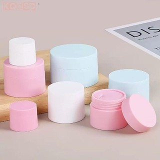 Widefiling Rỗng 5 / 15 / 20 / 30 / 50ml Du Lịch Nhỏ Bao Da Nhựa Mỹ Phẩm Lọ Có Nắp Cho Kem Mặt Son Dưỡng Môi Hộp Đựng Trang Điểm Đẹp