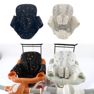  Hi Thoải Mái Xe Đẩy Cho Bé Đệm Ghế Có Dây 5 Điểm Dây An Toàn Thoáng Khí Thảm Cho Trẻ Sơ Sinh Đi Xe Dài 