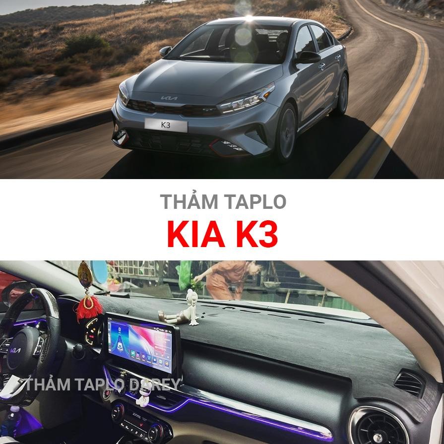 (KIA K3)Thảm taplo: KIA K3 có tất cả các đời xe