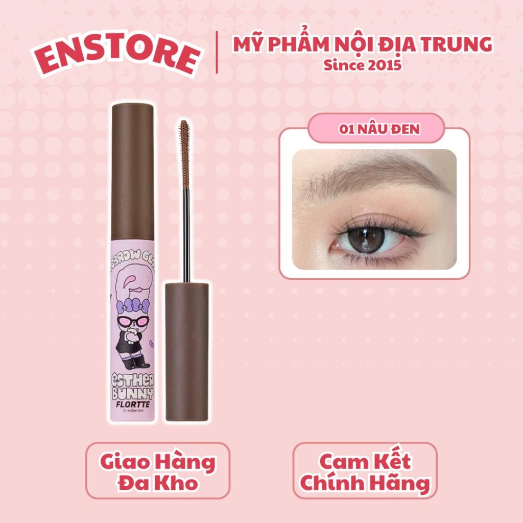 FLORTTE - Mascara lông mày Flortte Esther Bunny