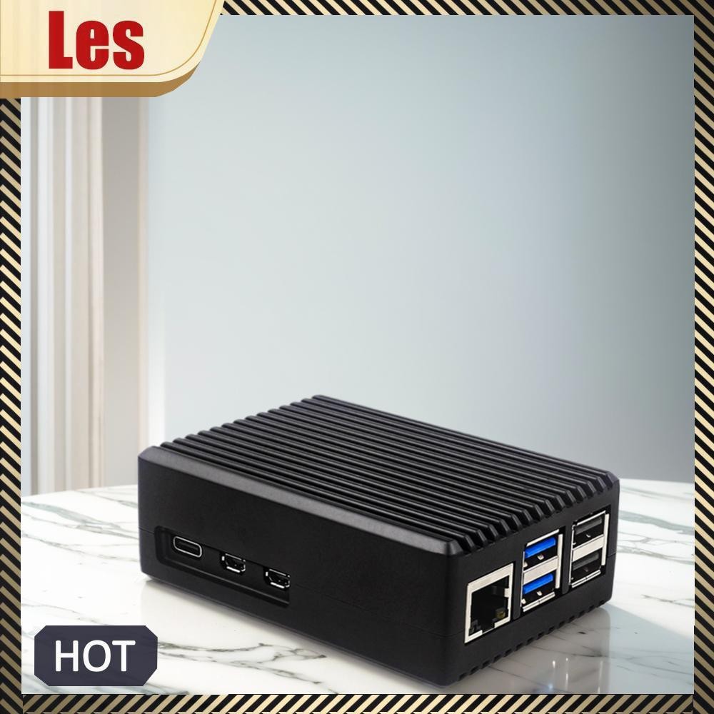 Ốp lưng kim loại có Pi 5 Active Cooler Hợp kim nhôm Phù hợp cho Raspberry Pi 5