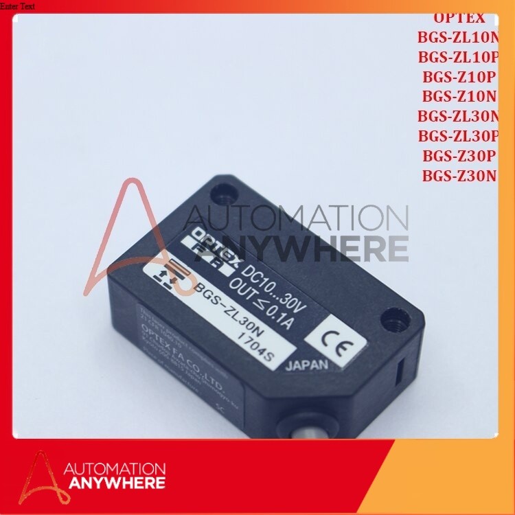 CẢM BIẾN QUANG ĐIỆN OPTEX BGS-ZL10N BGS-ZL10P BGS-Z10P BGS-Z10N BGS-ZL30N BGS-ZL30P BGS-Z30P BGS-Z30