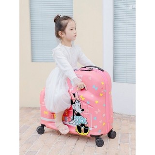 Vali micky hàng nội địa trung Có thể ngồi loại to , dày , đẹp