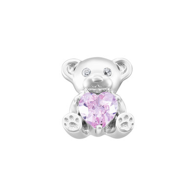 Hạt Charm trẻ em Bạc DIY đính đá PNJSilver NHXMW060011