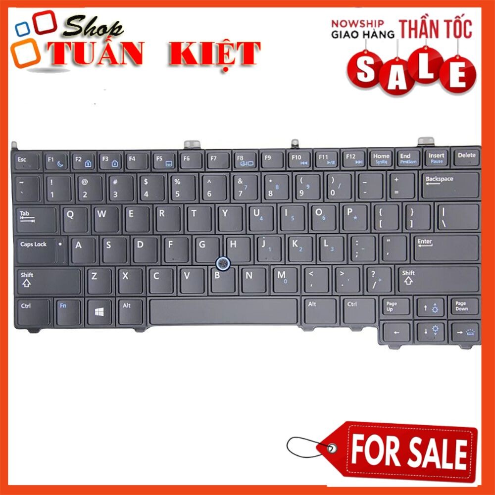 Bàn Phím Laptop Dell Latitude 12 7000 E7240 E7420 E7440 7420 7240 7440