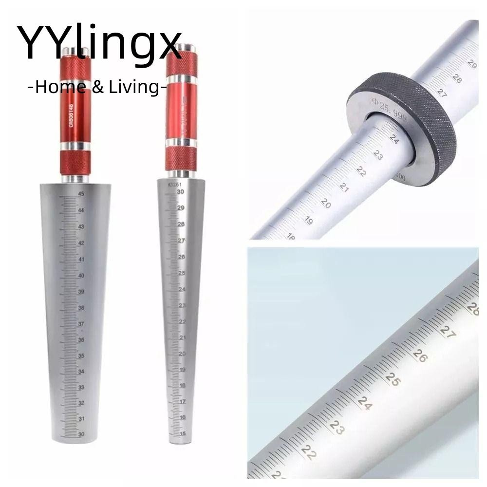 Máy đo cảm biến hình nón YYLINGX, Máy đo côn hình nón 1-6,5mm 3-15mm 15-30mm 30-45mm, Dụng cụ đo xi 