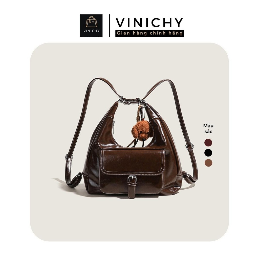 Túi xách nữ đeo vai VINICHY, tote,balo dung tích lớn size 30cm HA652