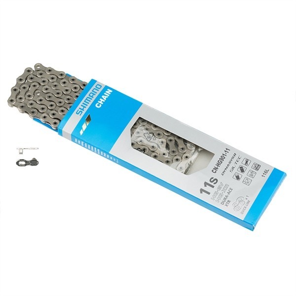 Xích Xe Đạp SHIMANO CN-HG901-11 116 Links For 11-Speed (Road/MTB/E-Bike Compatible) 116 Links (W/Qui