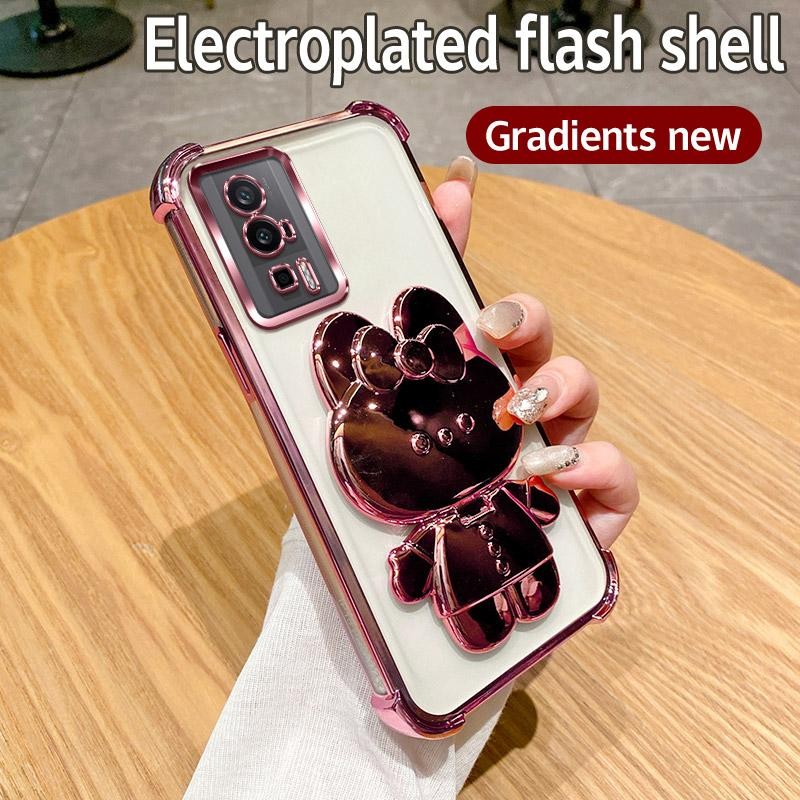 Dành Cho Xiaomi Redmi K60 Pro K60Pro K60e Ốp Lưng Mạ Silicon Mềm TPU Chống Rơi Ốp Lưng Vỏ Điện Thoại