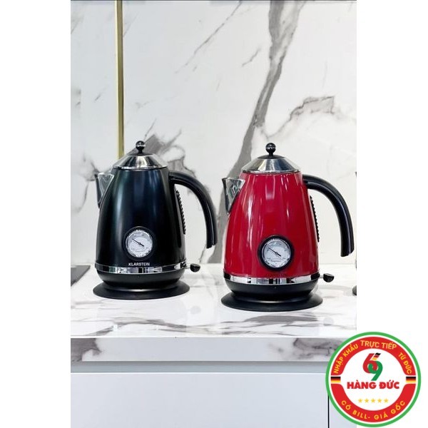 Ấm siêu tốc Klarstein 1,7L - phong cách RETRO - HANGDUC69