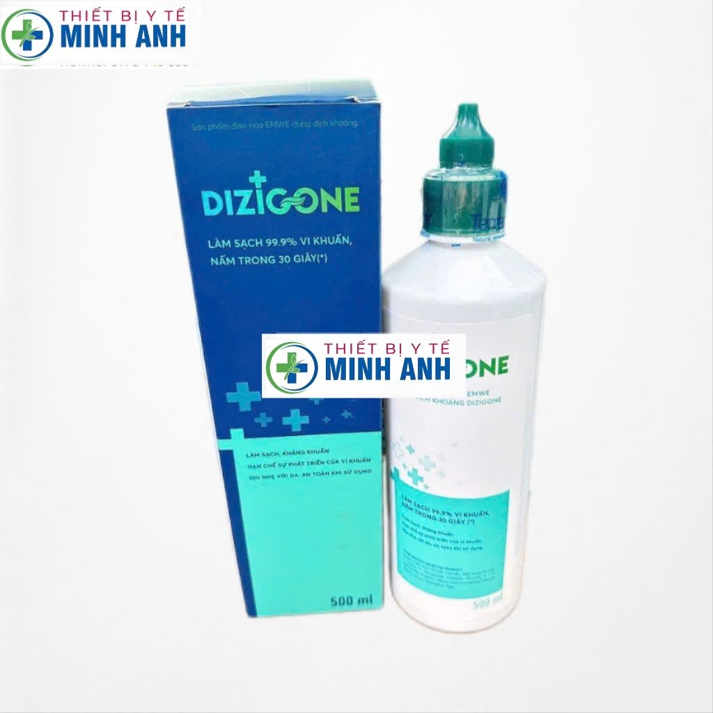 Dung dịch kháng khuẩn DIZIGONE 500ml chăm sóc tổn thương lành nhanh, không đau xót, tái tạo da, ngăn
