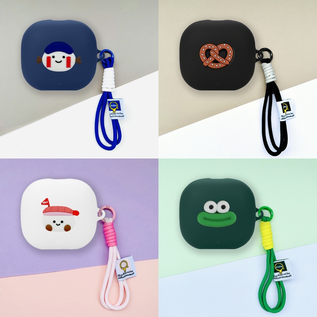 Case for Anker Soundcore Liberty 4 Pro Cute Lanyard Pendant Cartoon Suitable for Soundcore Liberty 4