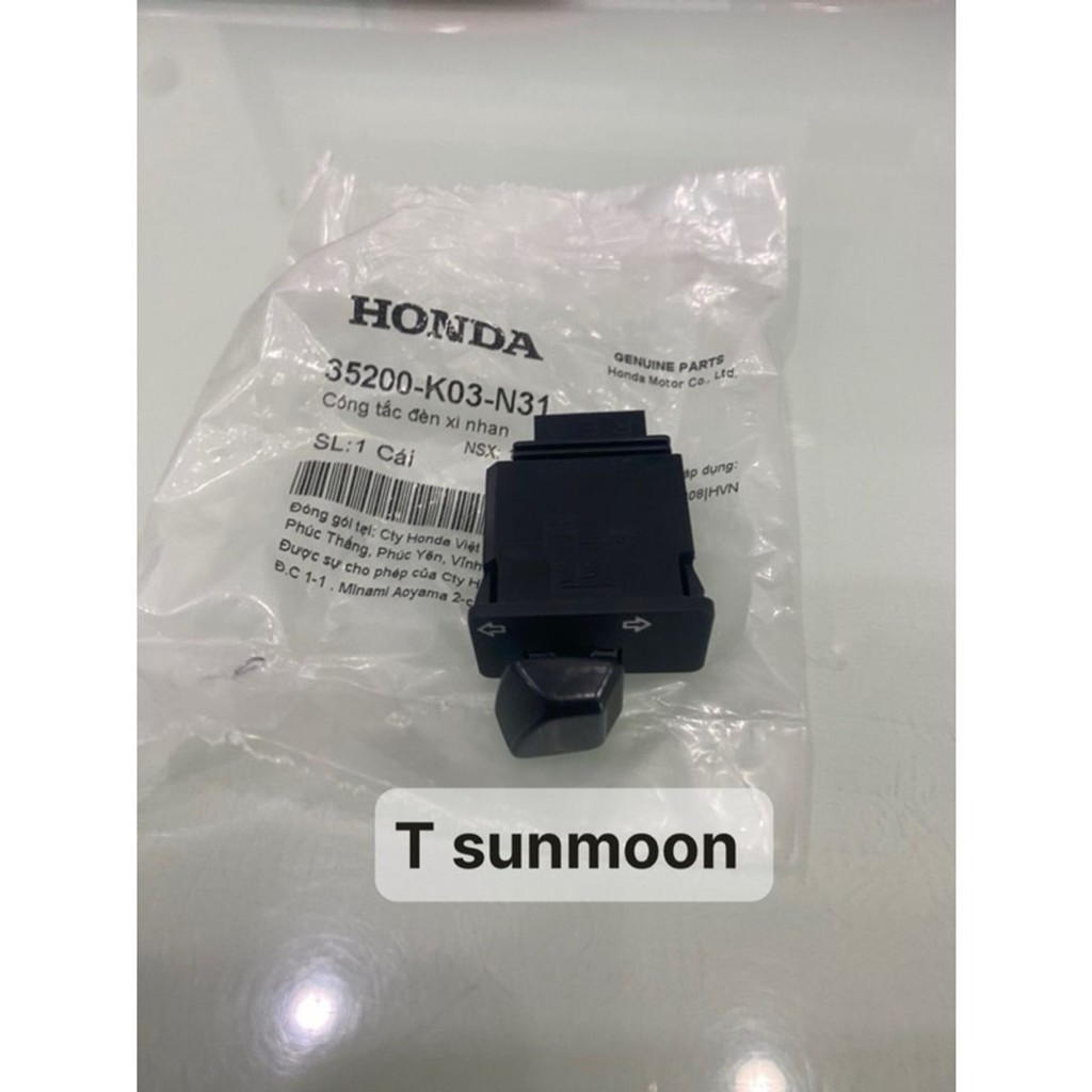 Công tắc đèn xi nhan 35200K03N31 rsx 110 sh 2017-2019 vision 2015-2020 honda winner v1