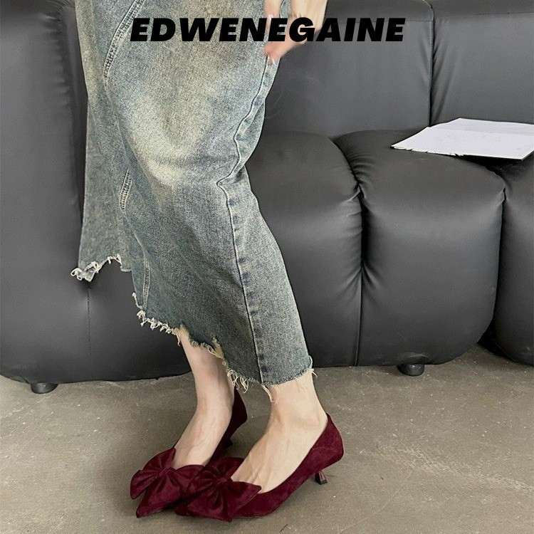 EDWENEGAINE giày nữ boot nữ bột Thời trang trăm mốt Đa màu sắc Đẳng cấp Đi biển Lịch sự FSX24B0OQL 46Z241111