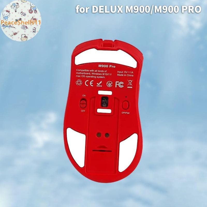 Peaceshells Miếng Lót Chân Chuột Chống Trơn Trượt Miếng Dán Cho DELUX M900 / M900 Pro Chuột Chơi Gam