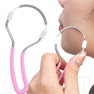 1 / 2 / 4 Dụng cụ tẩy lông mặt bằng thép không gỉ - Con lăn lò xo cầm tay an toàn - Dụng cụ tẩy lông không đau cho cằm, Cheek Lip Fine Hair - Máy mát xa lăn béo - Máy cạo lông thủ công