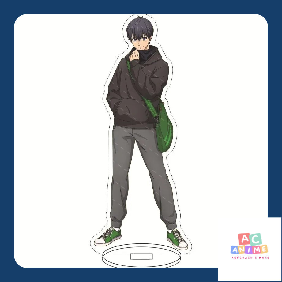 Mô hình Standee Blue Lock Isagi Nagi Reo Meguru Chigiri Rin Kunigami Sae c25 Phụ kiện trang trí để b