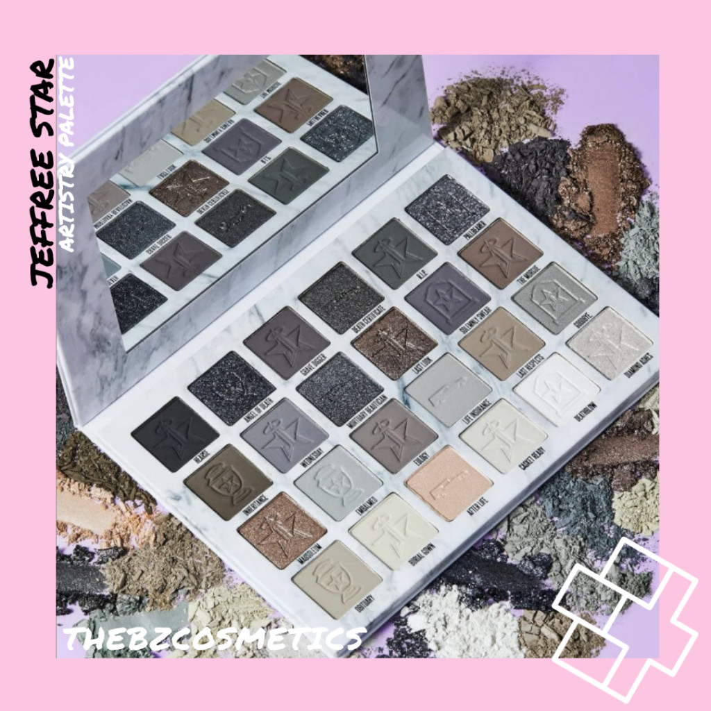 [Bill US] Bảng phấn mắt Jeffree Star kèm gương siêu to tiện dụng