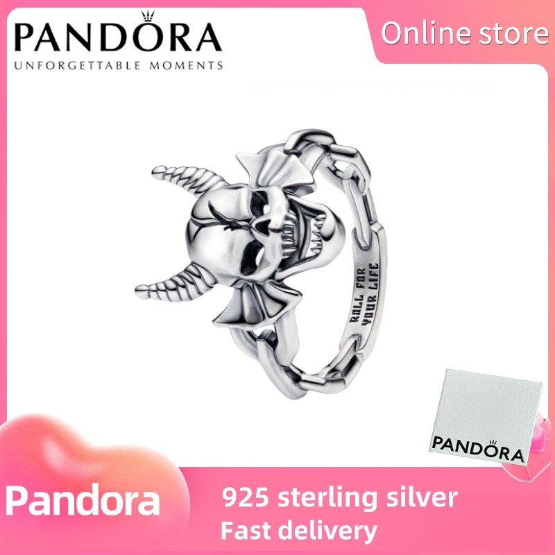 Nhẫn bạc S925 chủ đề Stranger Things Hellfire Club