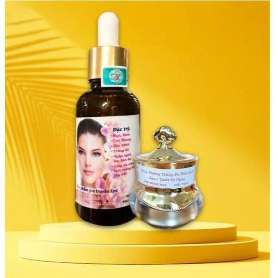 Combo Tái Tạo Da Gia Truyền Giúp Da Căng Bóng Mịn Màng Sạch Nám Mụn Tàn Nhang
