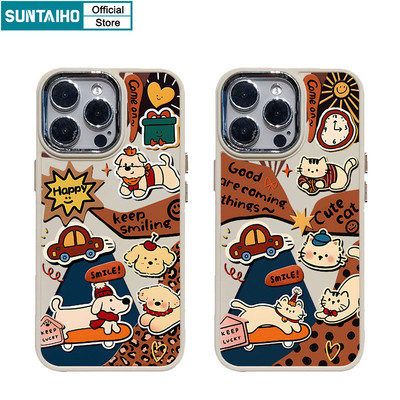 Suntaiho Ốp điện thoại lấy cảm hứng từ động vật thú vị và huýt sáo Vỏ silicon mềm cao cấp chống sốc cho iPhone 11 12 13 14 15 16 Pro max IP 7 8 Plus Iphon X Xs XR Xs max