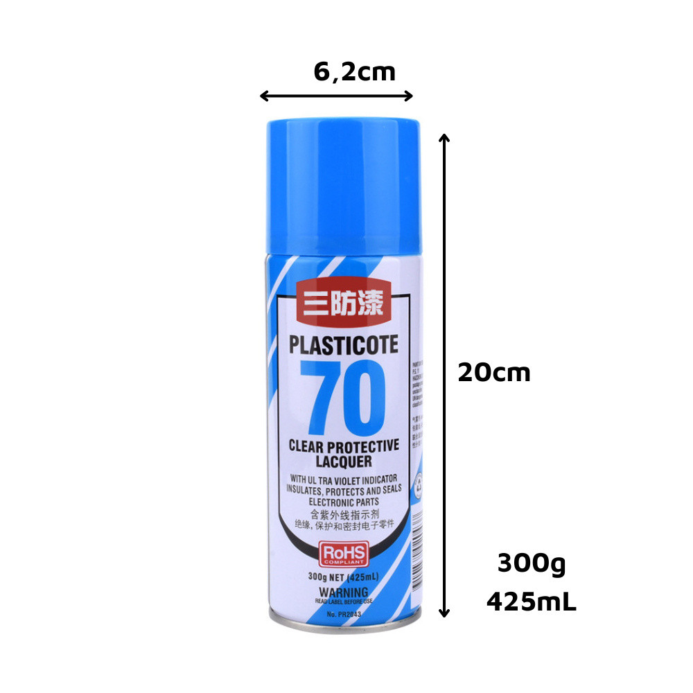 Sơn phủ CRC70 - Cách điện, chống oxi hóa bo mạch hiệu quả