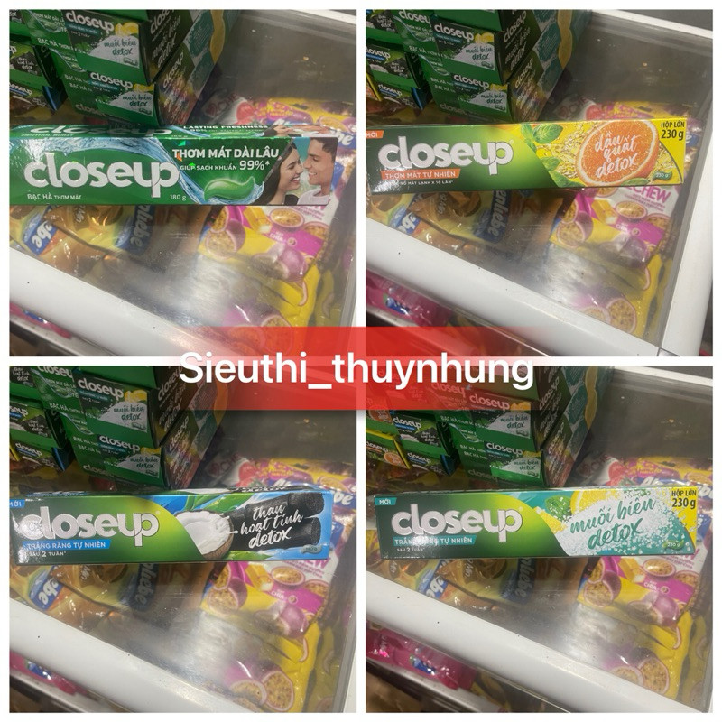 Kem Đánh Răng Closeup 180g,230g.