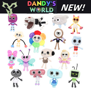 Rytanda Trò chơi thế giới Dandy dễ thương Trò chơi kinh dị Búp bê hoạt hình Trò chơi kinh dị Thế giới của Dandy Đồ chơi nhồi bông mềm Đồ chơi nhồi bông thế giới của Dandy Nhãn dán búp bê trẻ em Quà tặng sinh nhật Quà tặng Giáng sinh