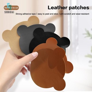 [Shngki] 13 Cái / bộ Bọc Da Tự Dính Cho Ghế Sofa Ghế Ô Tô Miếng Dán Sửa Chữa Da Đen Miếng Dán Nhân Tạo Lỗ Tân Trang [MỚI]