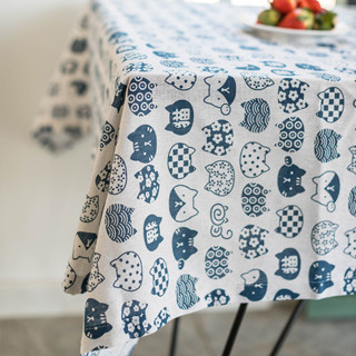   VIỀN GẬP  Khăn Trải Bàn Vải Trải Bàn Phong Cách Nhật Cho Học Sinh Khăn Trải Bàn Vải Phong Cách Bắc Âu Sang Trọng 