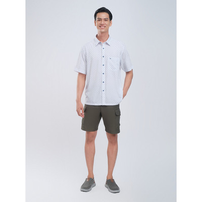 Quần short khaki túi hộp VIETTIEN SMART CASUAL Vải cotton phom regular VT00000025