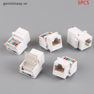 Gg 5 CÁI Đầu nối RJ45 Ổ cắm thông tin Ổ cắm máy tính Bộ chuyển đổi cáp Jack VN