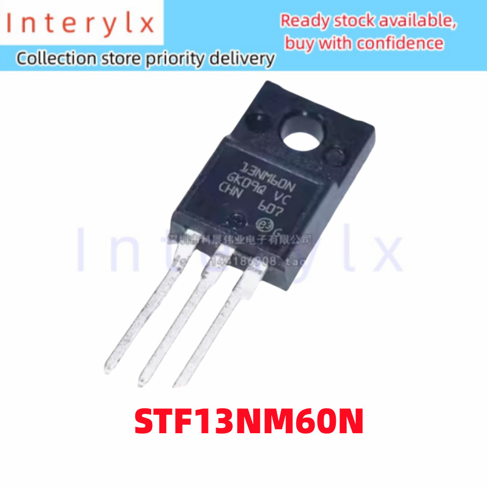 5 Cái / lốc 13NM60N STF13NM60N STF13NM60 TO-220F N Kênh Điện Dịp Quản Lý Hiệu Ứng MOS 11A 600V