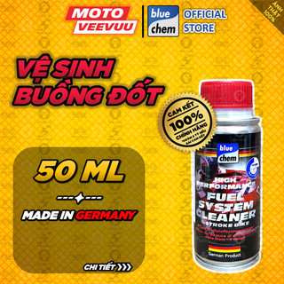 [MTVV] Bluechem Fuel System Cleaner 50ML Phụ gia tẩy vệ sinh cặn cacbon kim phun buồng đốt<END>