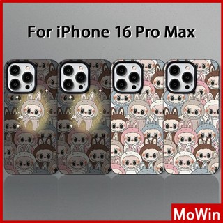 Movin - Ốp lưng iPhone 16 Pro Max iPhone 11 Ốp lưng TPU mềm màu đen nhiều màu sắc dễ thương phát sáng LABUBU tương thích với iPhone15 Pro max 14 13 12 11 Pro max XS XR 7 Plus 8 Plus